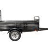 DK2 5-ft x 7-ft Steel Utility Trailer with Ramp Gate ( 1639-lb Capacity ) 2491711