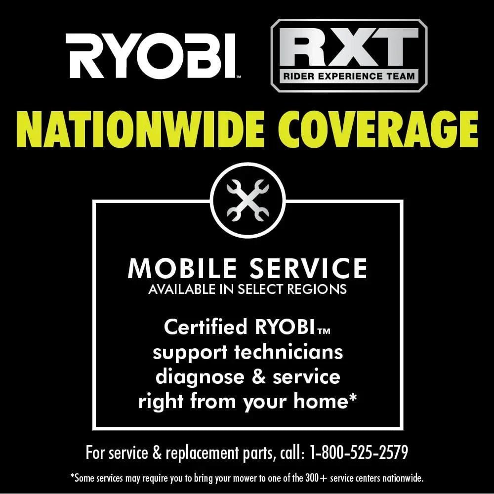 RYOBI 80V HP Brushless 42 in. Battery Electric Cordless Zero Turn Riding Mower Batteries and Charger 80V Batteries 40V - Image 4